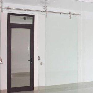 Cửa Kính Cường Lực 1 Cánh Lùa Treo
